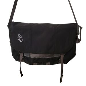 Timbuk2 Men's Classic Black and Gray Messenger Bag